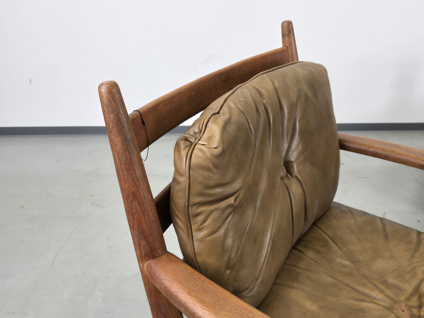 DANISH TEAK SESSEL holz dänemark armchair tv vintage mid century stuhl