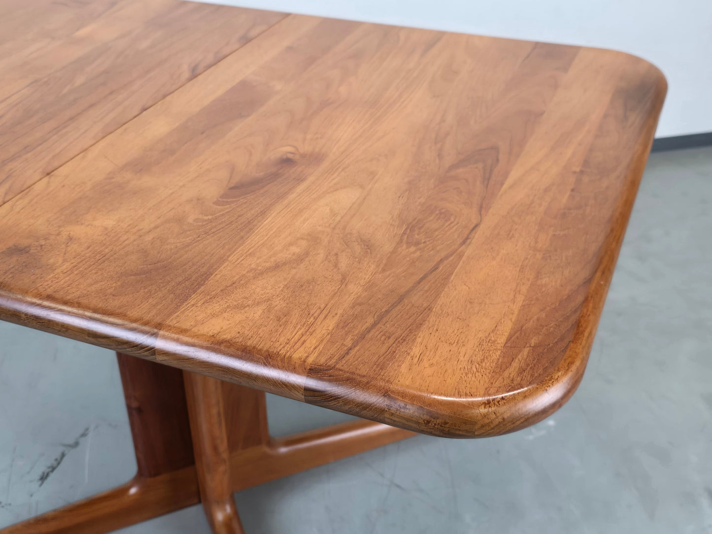 KORUP ESSTISCH danish teak tisch vintage mid century esszimmer holz ausziehbar rechteckig stolenfabrik denmark