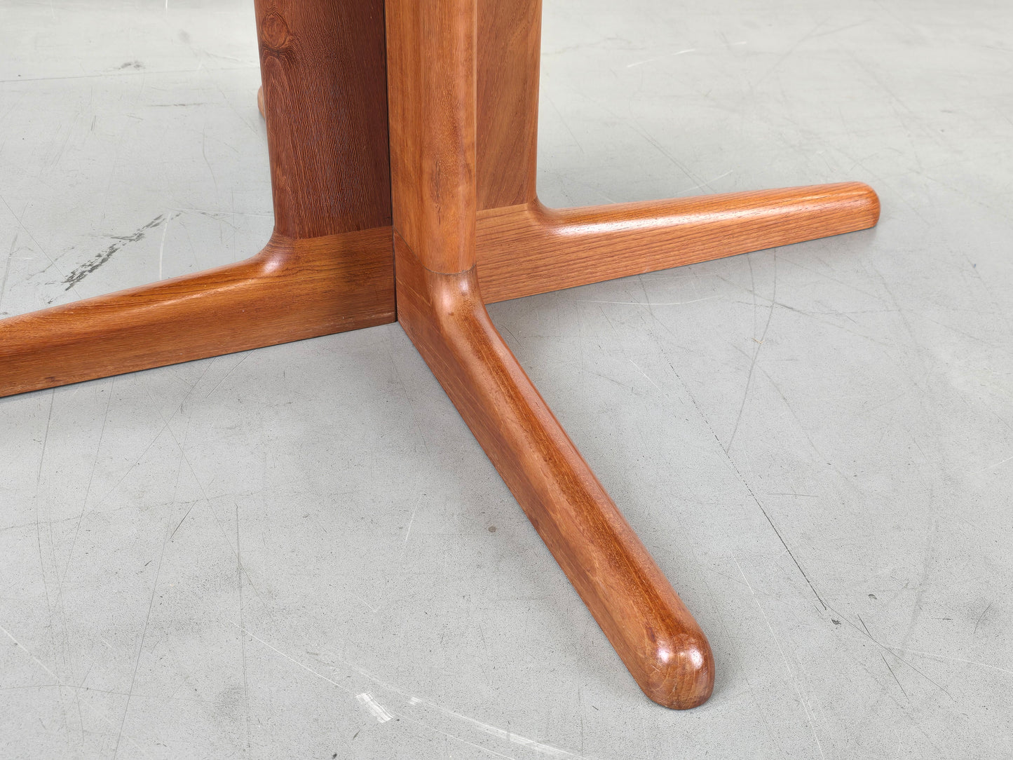 KORUP ESSTISCH danish teak tisch vintage mid century esszimmer holz ausziehbar rechteckig stolenfabrik denmark