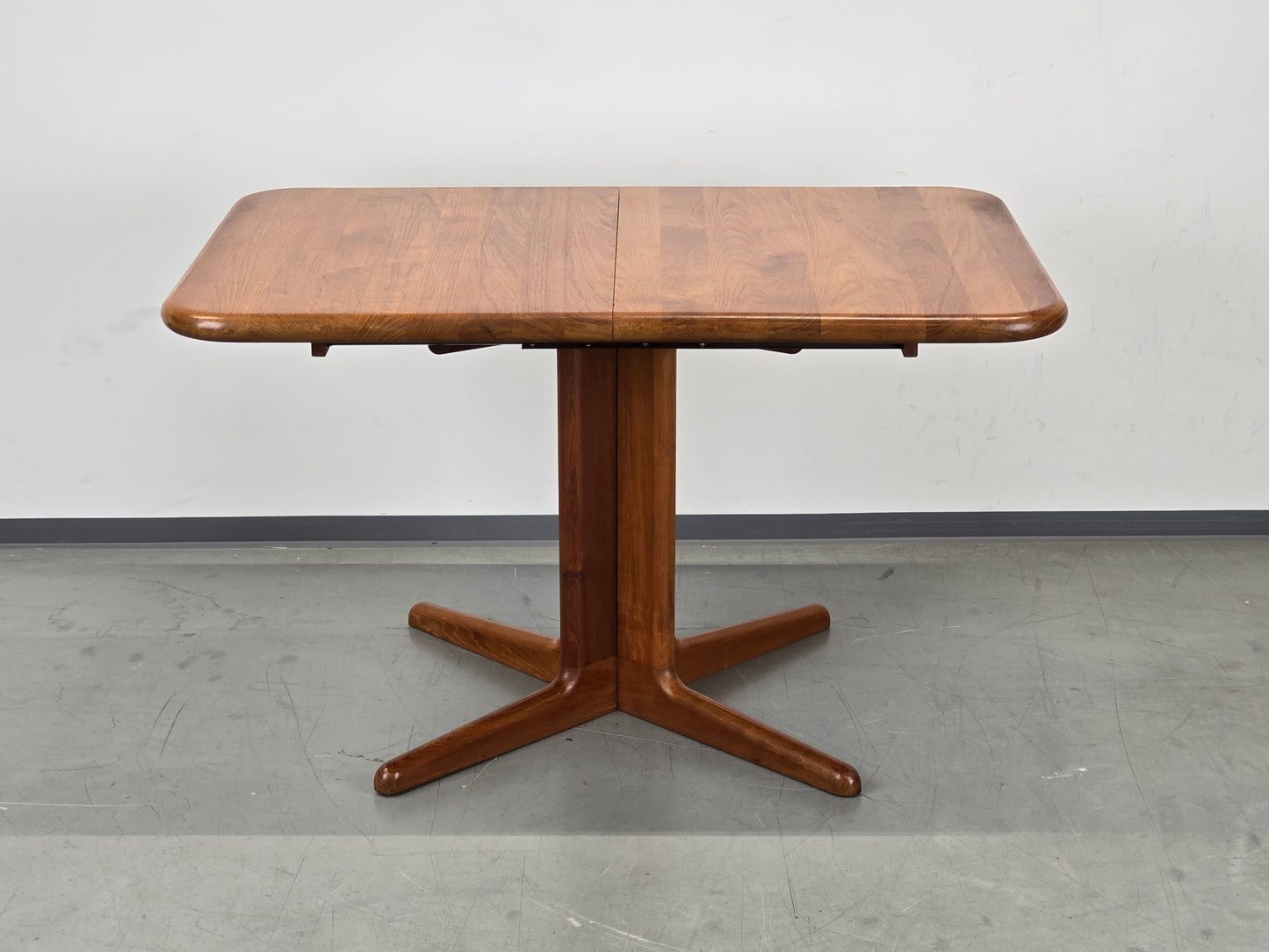 KORUP ESSTISCH danish teak tisch vintage mid century esszimmer holz ausziehbar rechteckig stolenfabrik denmark