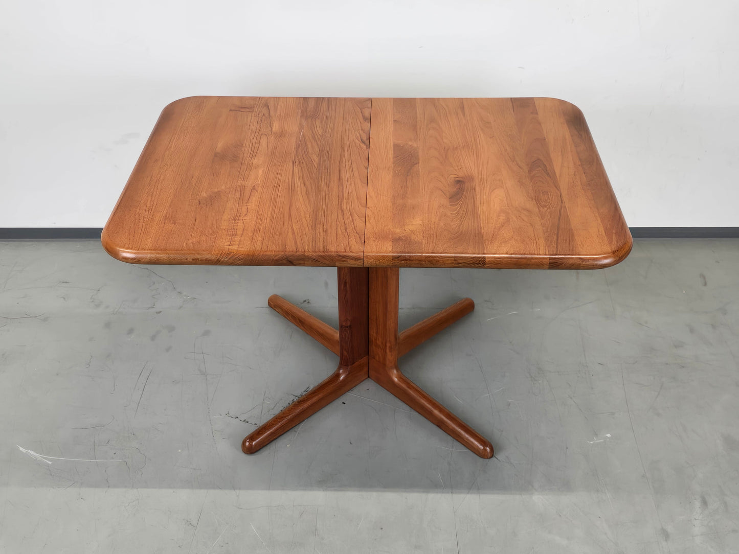 KORUP ESSTISCH danish teak tisch vintage mid century esszimmer holz ausziehbar rechteckig stolenfabrik denmark