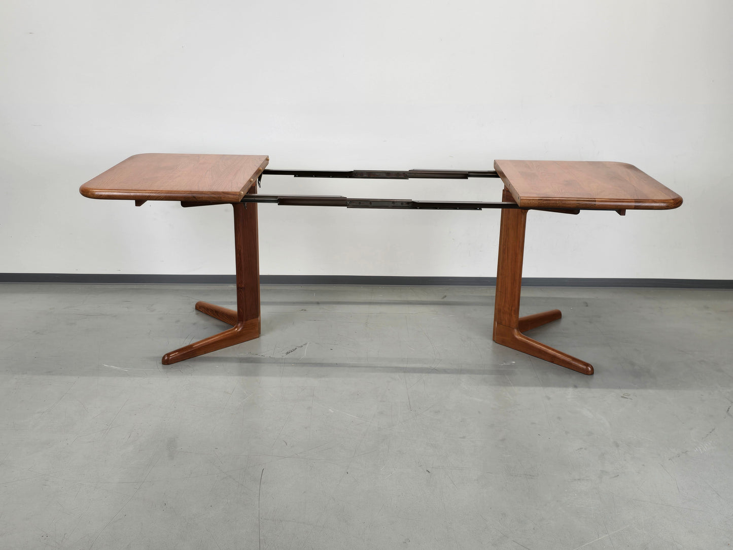 KORUP ESSTISCH danish teak tisch vintage mid century esszimmer holz ausziehbar rechteckig stolenfabrik denmark