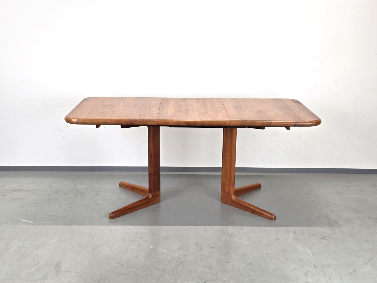 KORUP ESSTISCH danish teak tisch vintage mid century esszimmer holz ausziehbar rechteckig stolenfabrik denmark