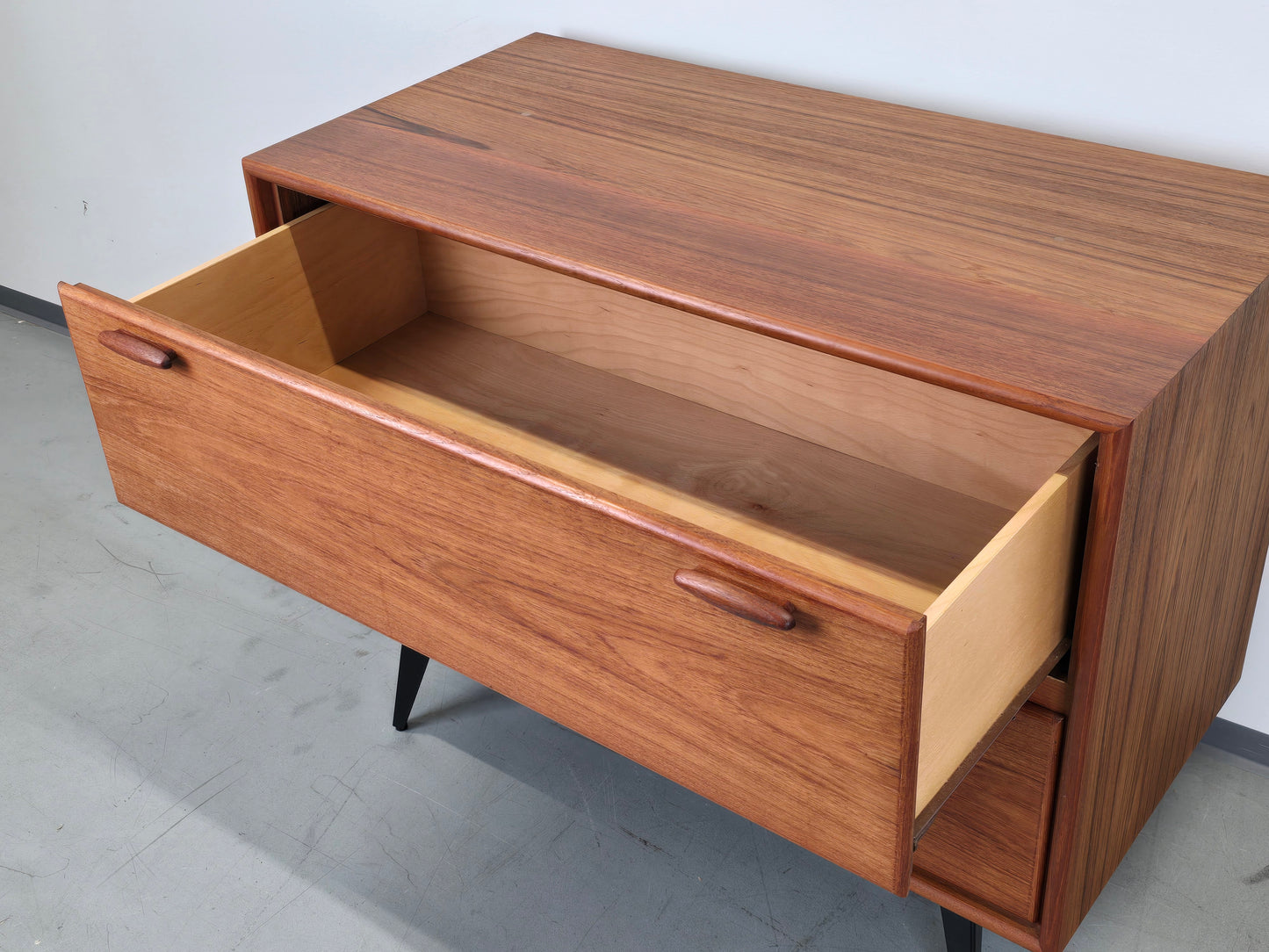 RIESTENPATT TEAK SIDEBOARD kommode tv board vintage kleider schubladen