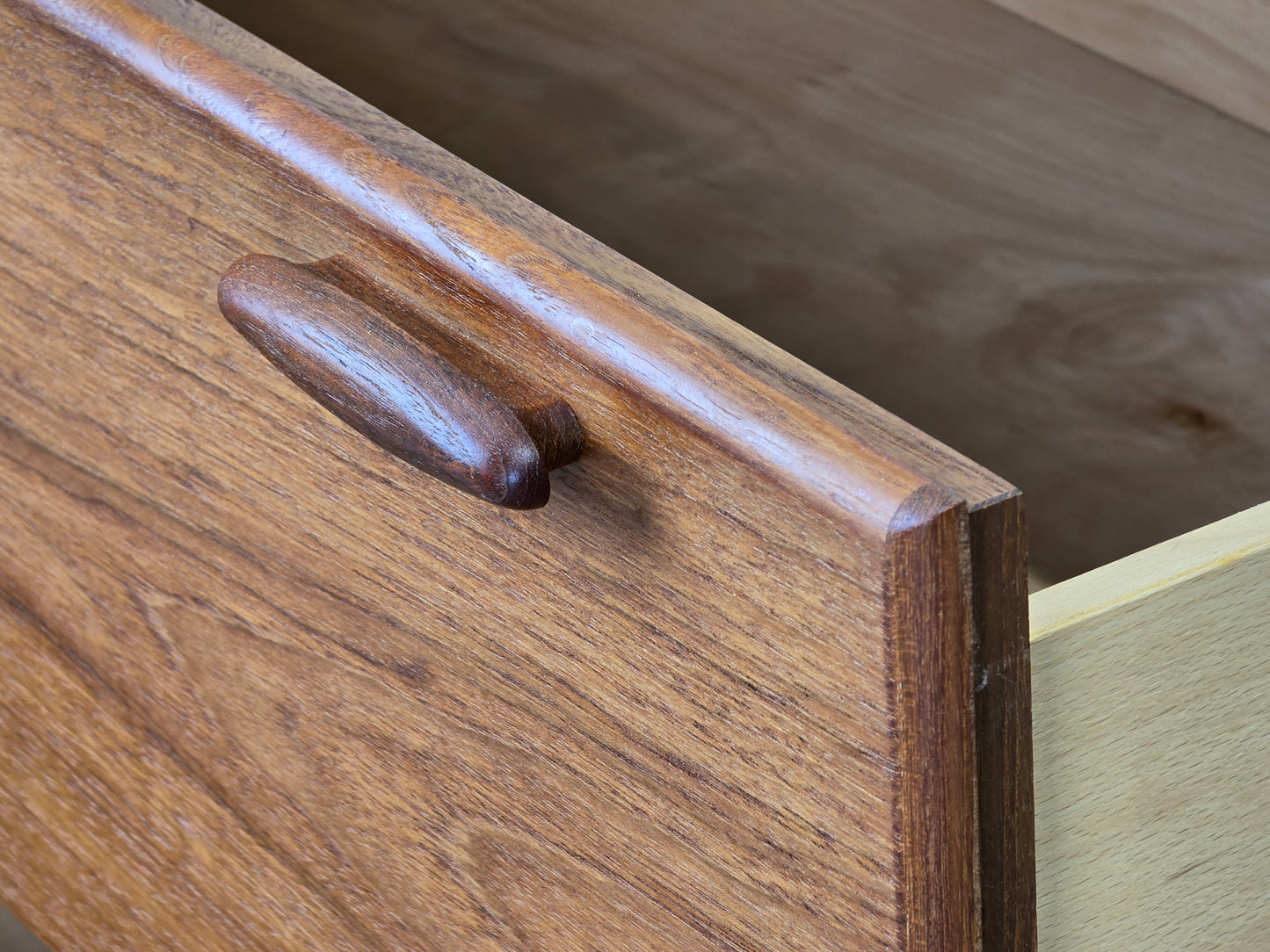 RIESTENPATT TEAK SIDEBOARD kommode tv board vintage kleider schubladen