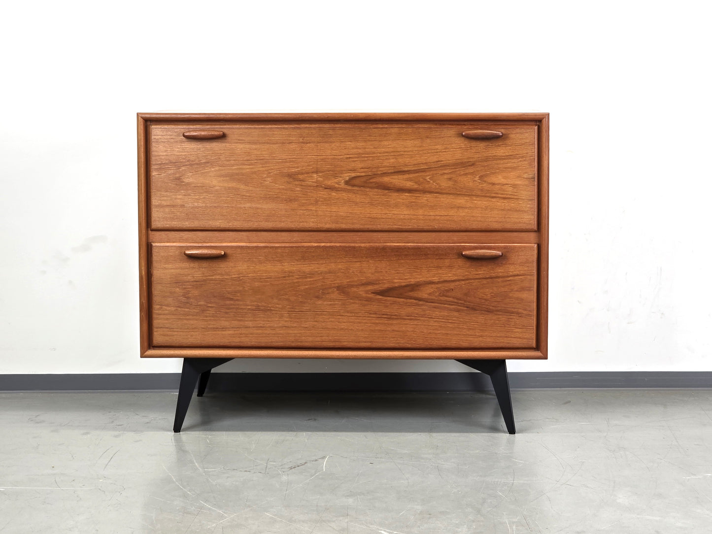 RIESTENPATT TEAK SIDEBOARD kommode tv board vintage kleider schubladen