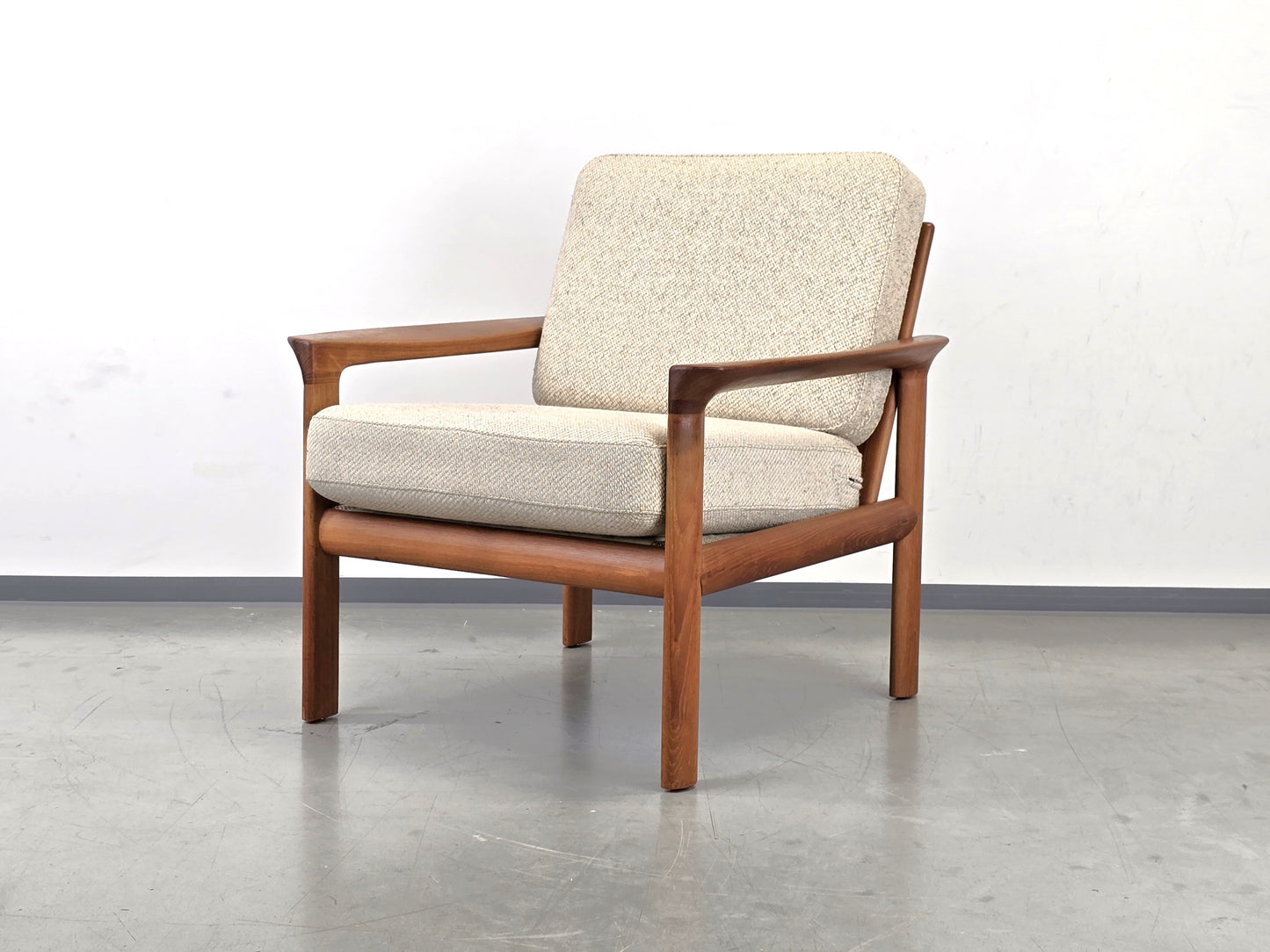SVEN ELLEKAER SESSEL tv armchair vintage teak holz komfort denmark stuhl