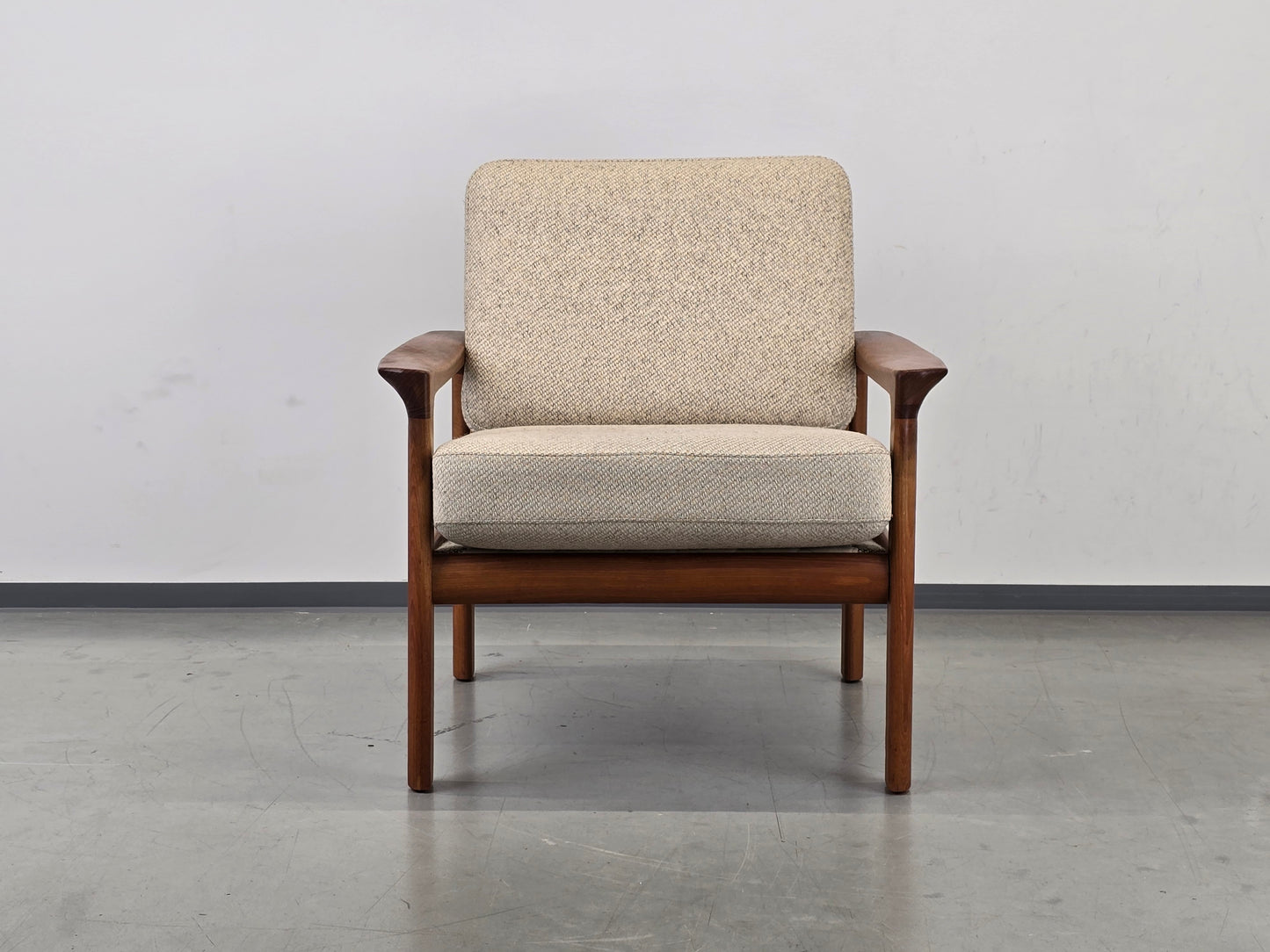 SVEN ELLEKAER SESSEL tv armchair vintage teak holz komfort denmark stuhl