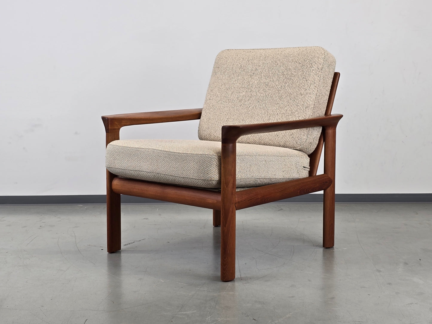SVEN ELLEKAER SESSEL tv armchair vintage teak holz komfort denmark stuhl