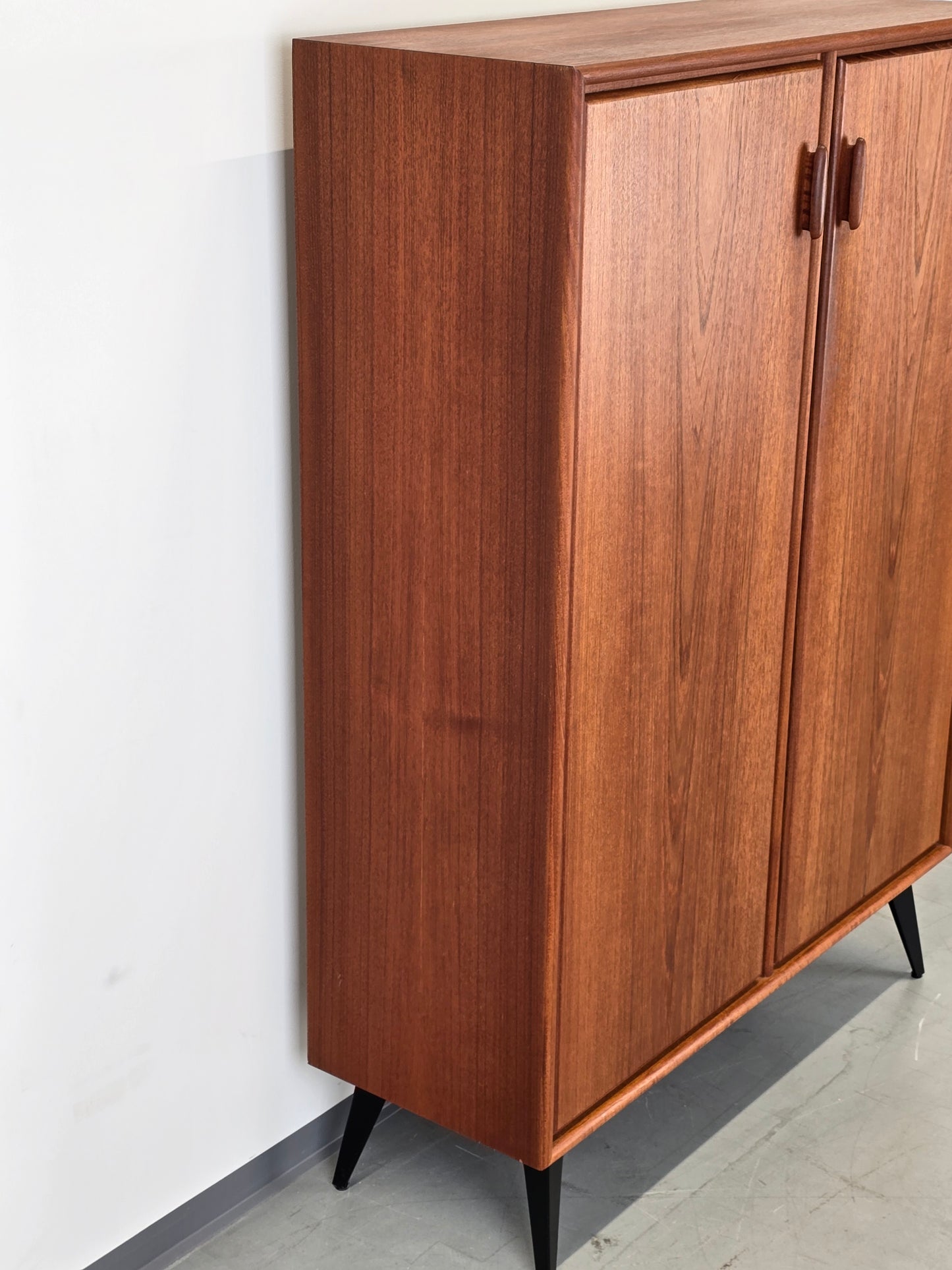 HEINRICH RIESTENPATT TEAK KOMMODE schrank tv board vintage kleider schubladen rt