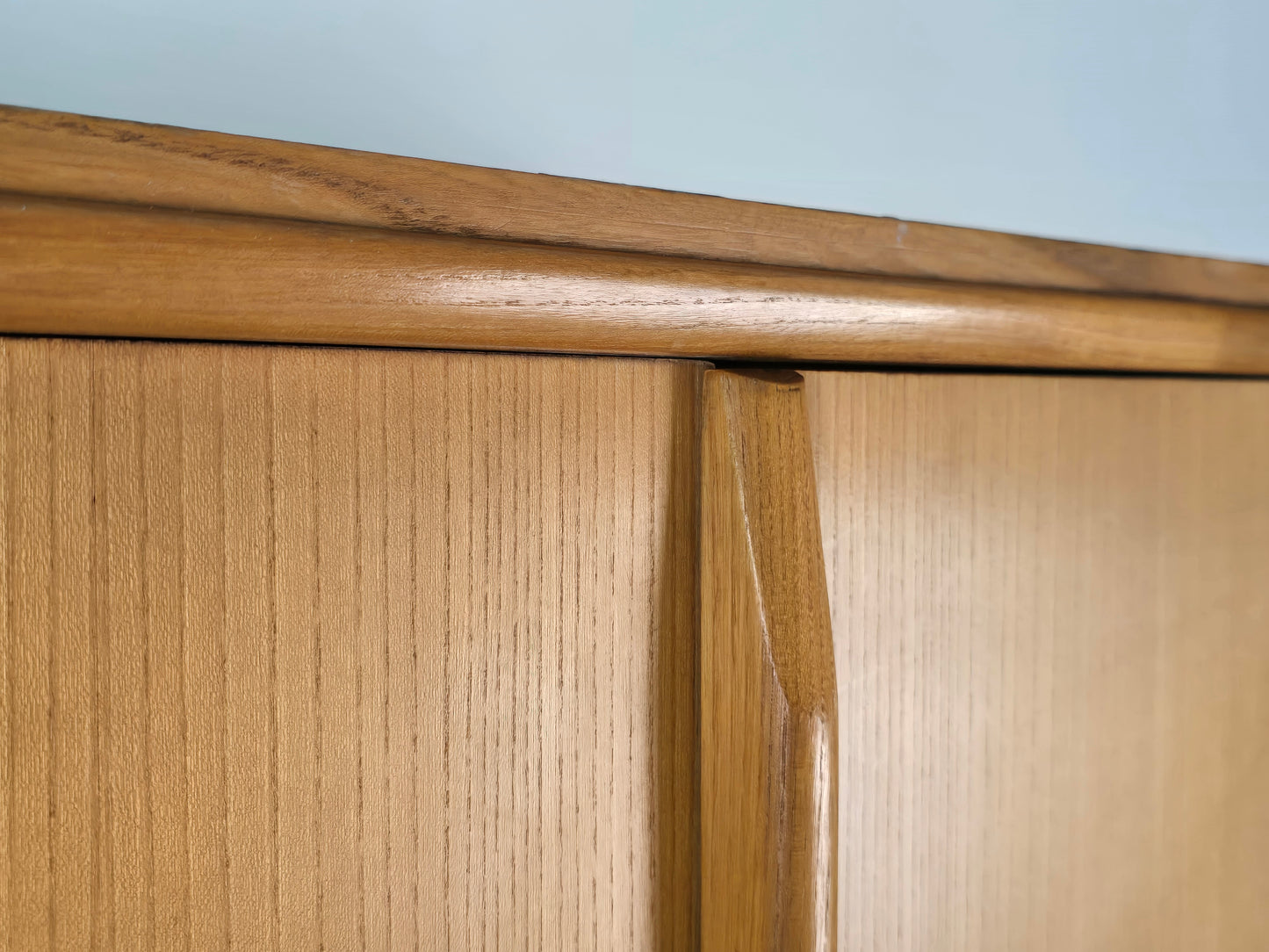 DeWe KLEIDERSCHRANK schrank holz rüster vintage mid century 1960er kommode