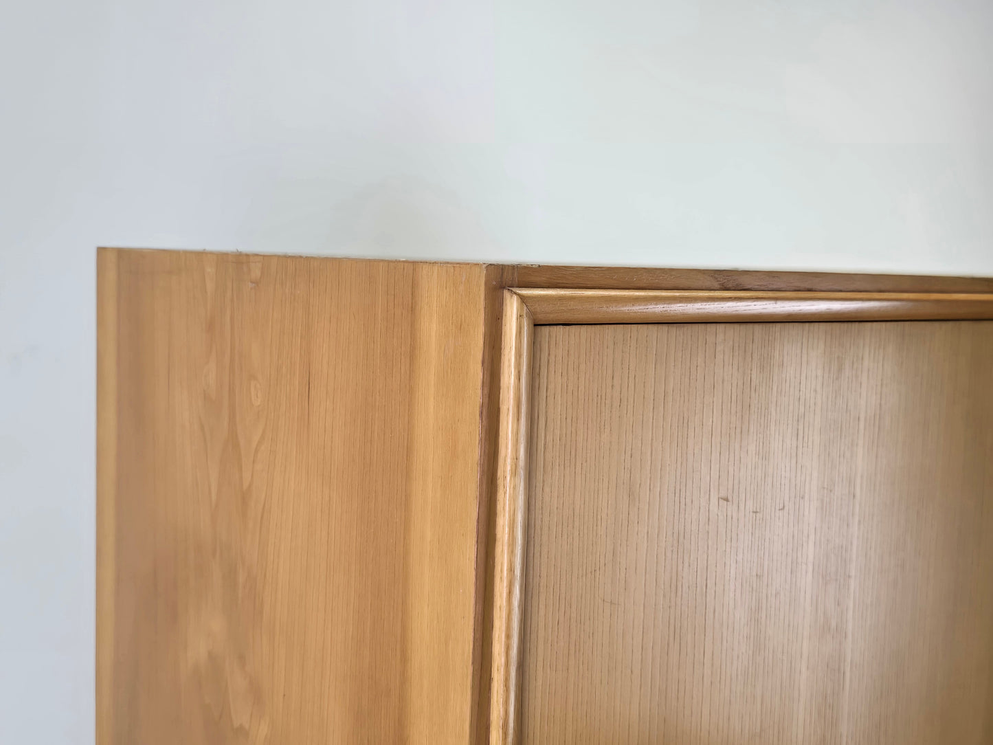 DeWe KLEIDERSCHRANK schrank holz rüster vintage mid century 1960er kommode