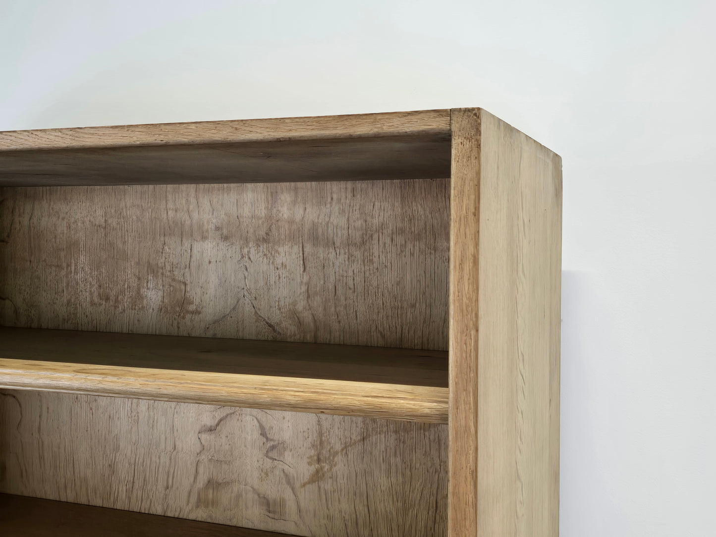 MASSIV EICHE SCHRANK regal bücherregal tv wohnzimmer holz vintage boho