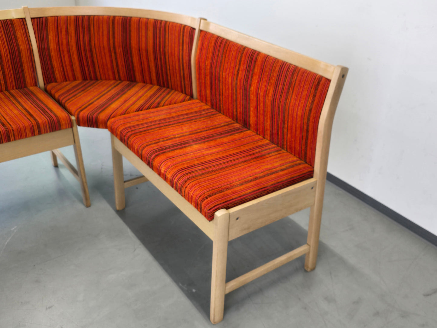 VINTAGE ECKBANK sitzbank esstisch stuhl bank retro 60s esszimmer küche