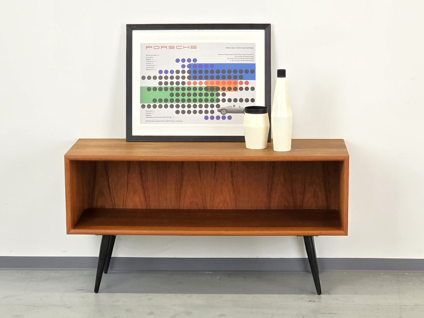 HEINRICH RIESTENPATT TEAK SIDEBOARD regal tv board vintage lowboard rt hifi