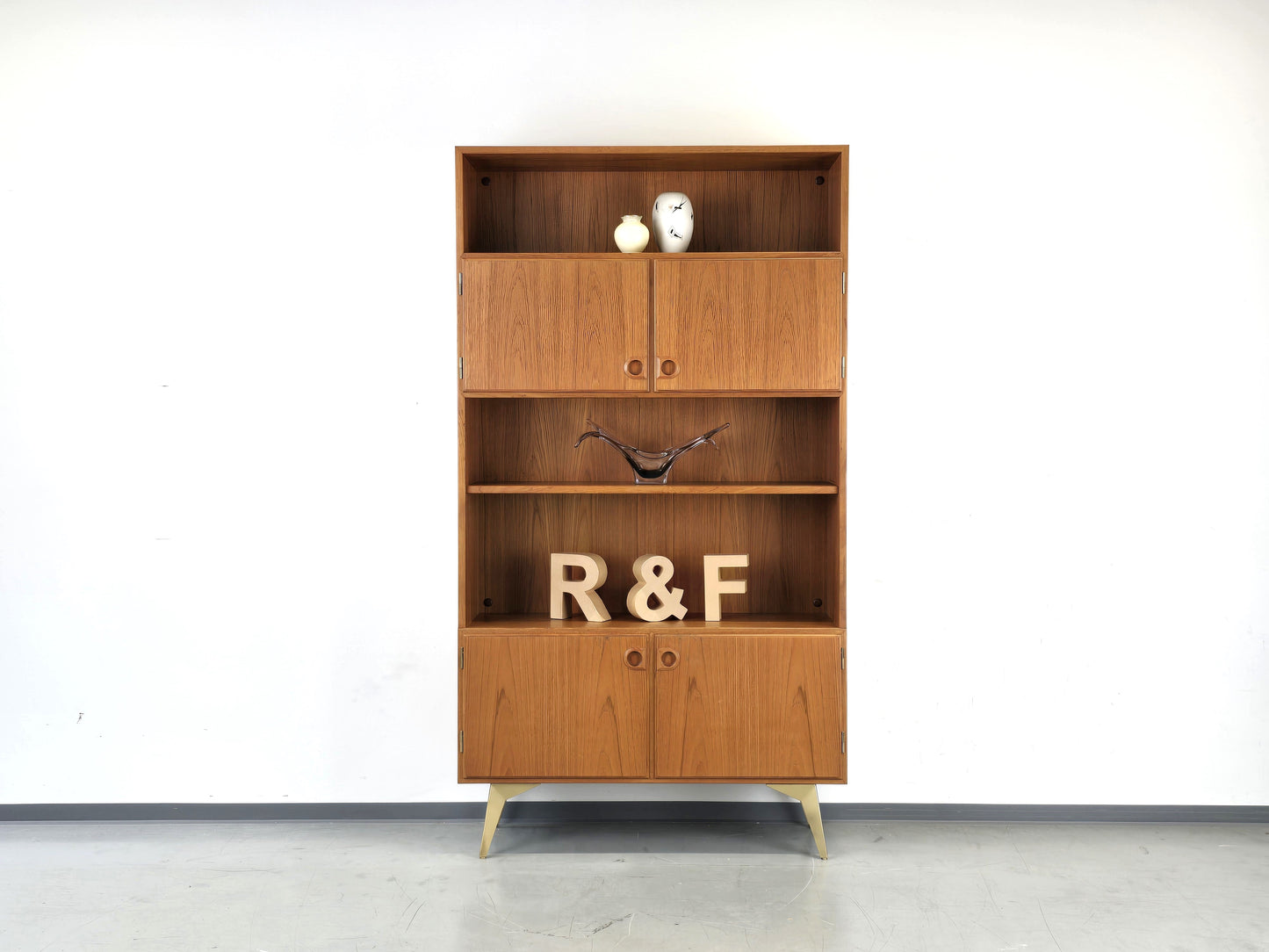 SVEND LANGKILDE SCHRANK teak holz danish vintage regal kommode mid century 60s