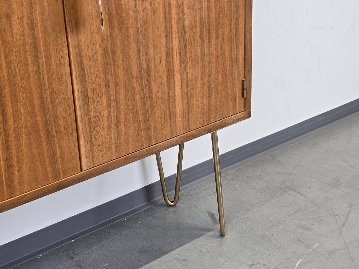 MID CENTURY SCHUHKOMMODE kommode flur schrank schuhe schlafzimmer garderobe