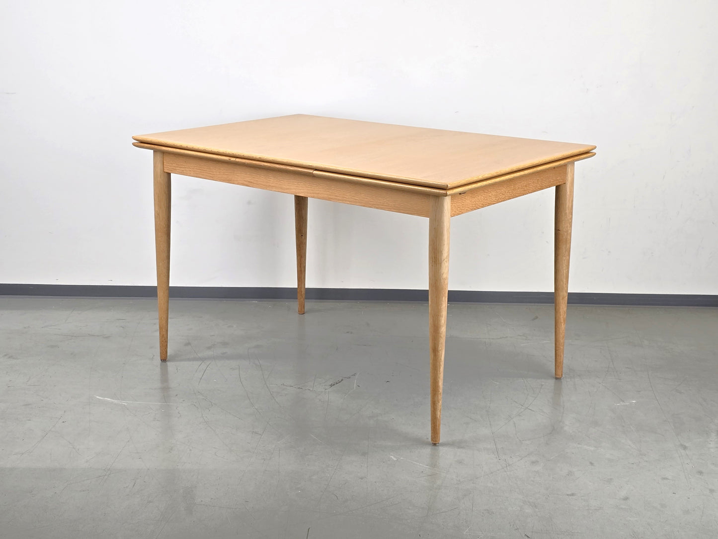 VINTAGE ESSTISCH ausziehbar eiche holz tisch küche esszimmer mid century 60s