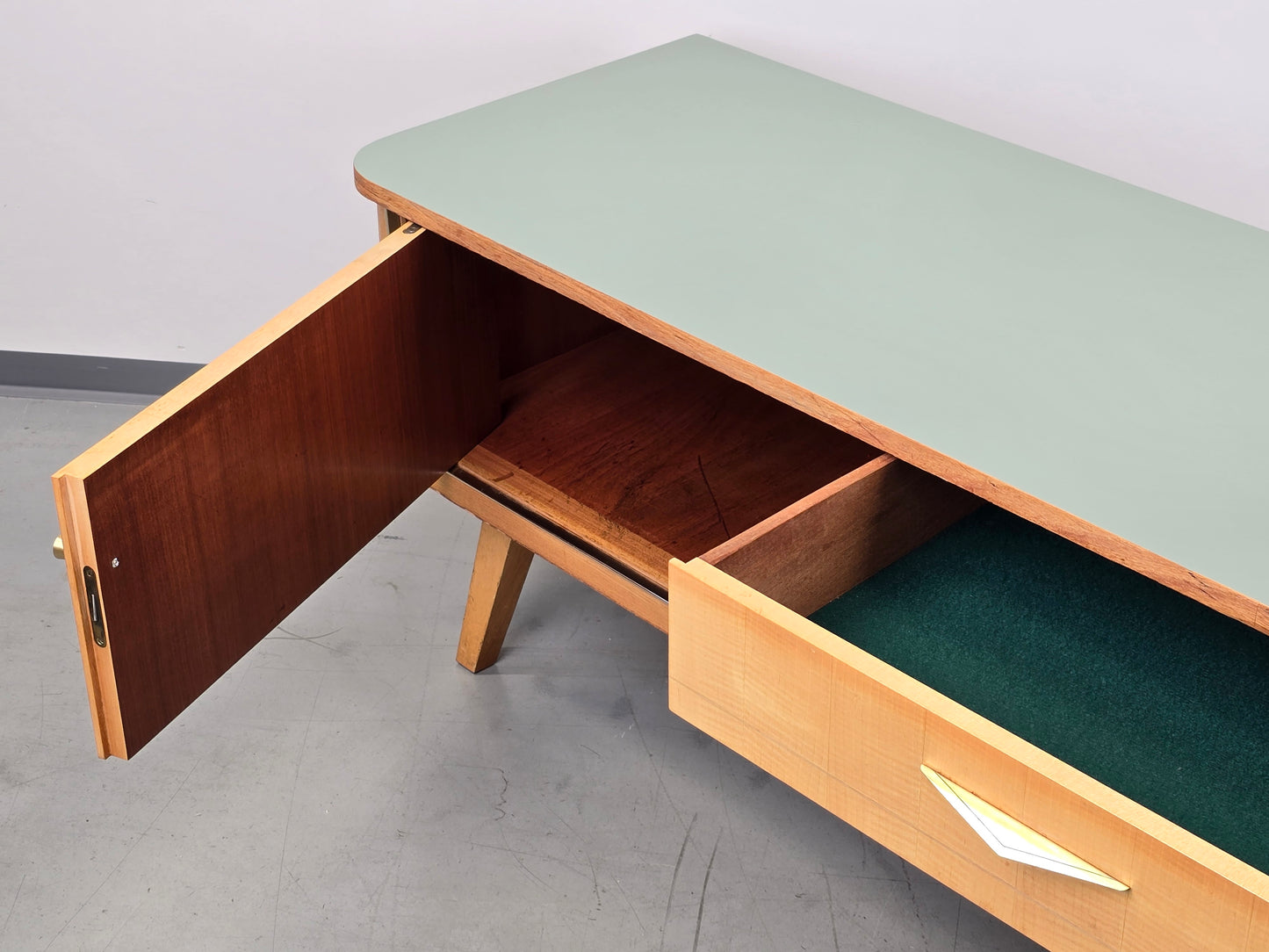 VINTAGE TV LOWBOARD sideboard 60s retro 1960er kommode wohnzimmer