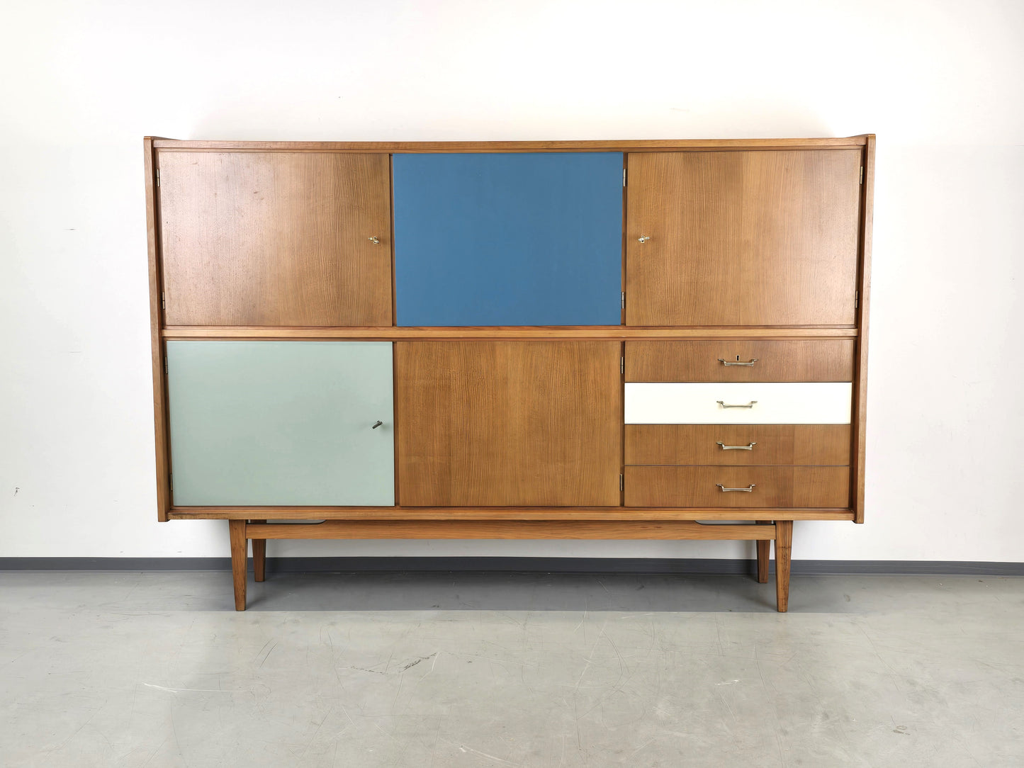 MUSTERRING VINTAGE HIGHBOARD schrank sideboard wohnzimmer 1960er