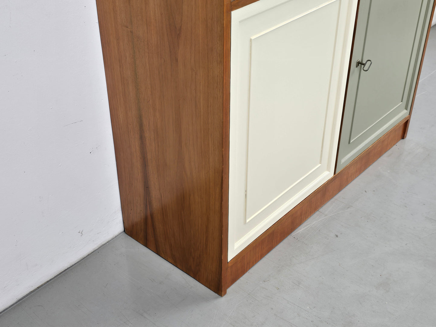 VINTAGE SEKRETÄR nussbaum holz gero schrank kommode vitrine minibar schreibtisch