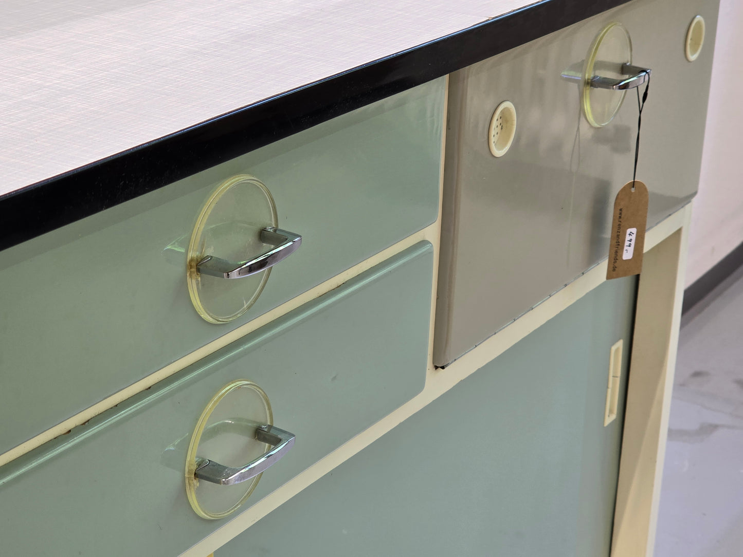 MID CENTURY KÜCHENBUFFET schrank küche buffet retro vintage 60s