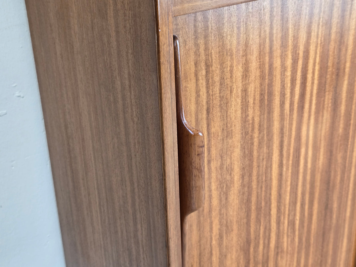 MID CENTURY SCHRANK teak holz kleiderschrank kommode vintage 1960er