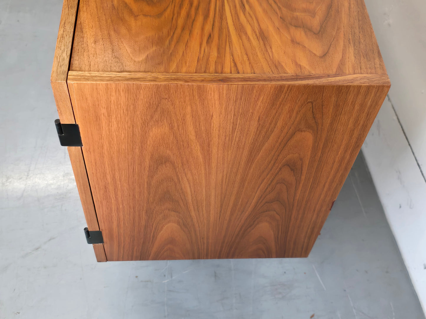 MID CENTURY SIDEBOARD nussbaum holz tv board low kommode vintage 60s