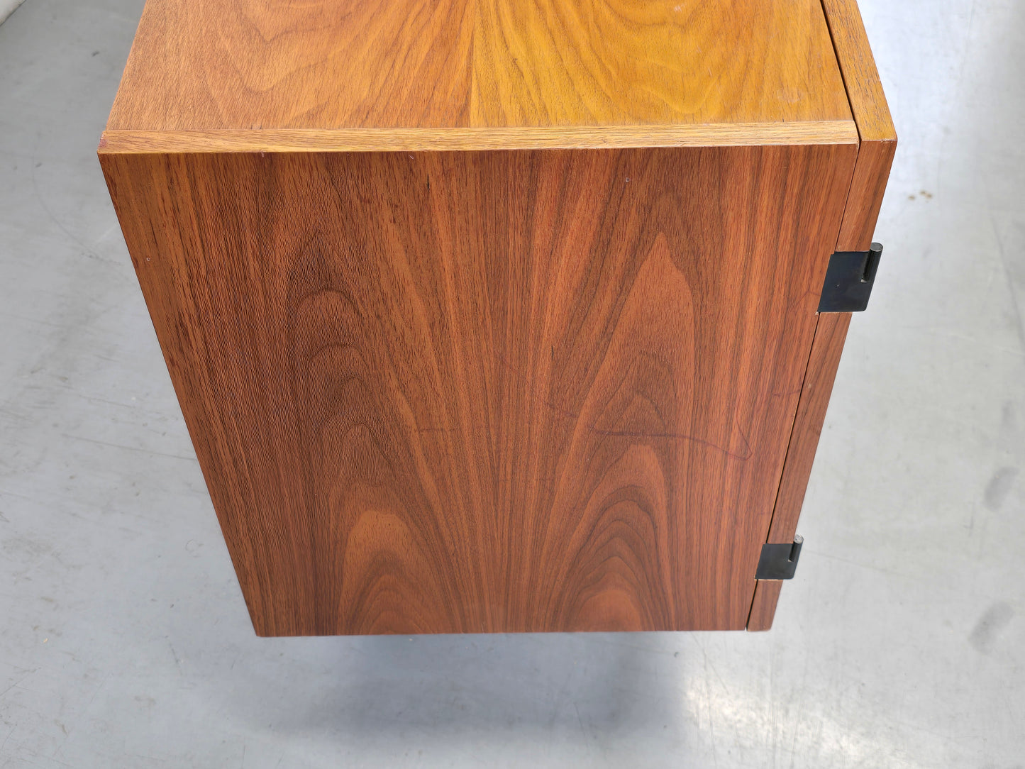 MID CENTURY SIDEBOARD nussbaum holz tv board low kommode vintage 60s