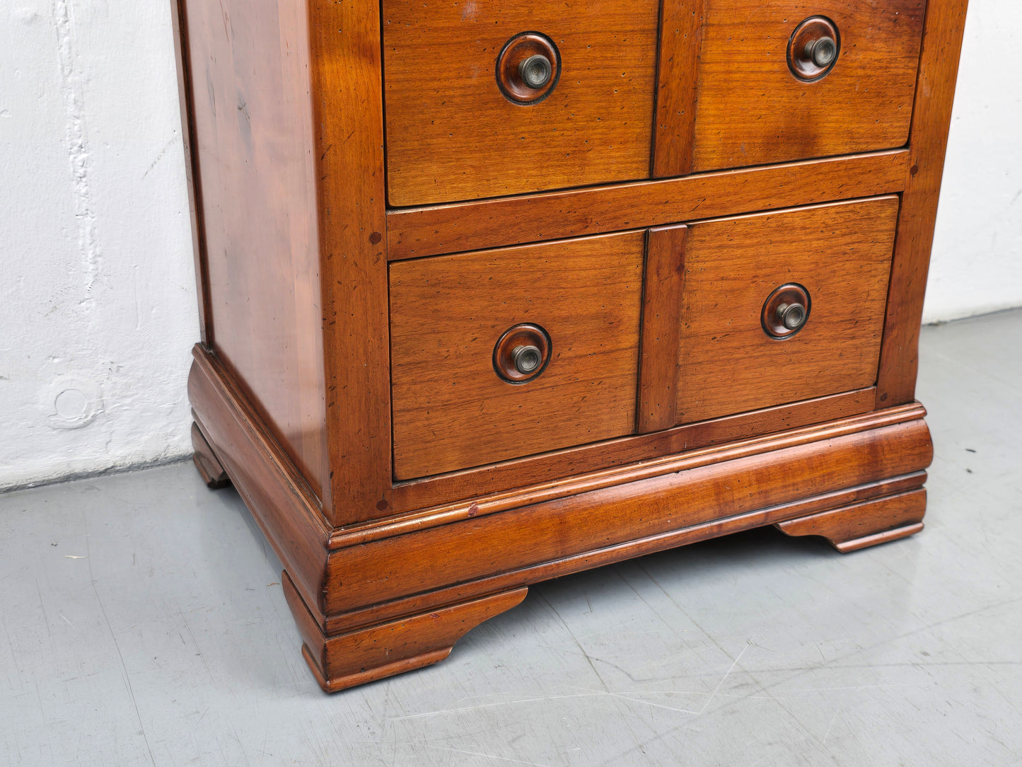 ANTIK KOMMODE schubladen schrank holz vintage apothekerschrank ablage