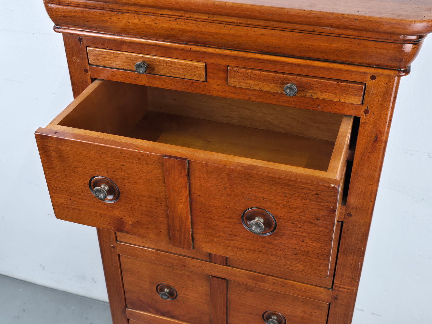 ANTIK KOMMODE schubladen schrank holz vintage apothekerschrank ablage