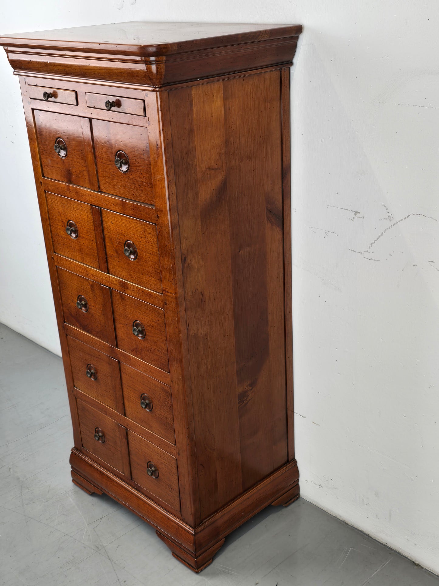 ANTIK KOMMODE schubladen schrank holz vintage apothekerschrank ablage