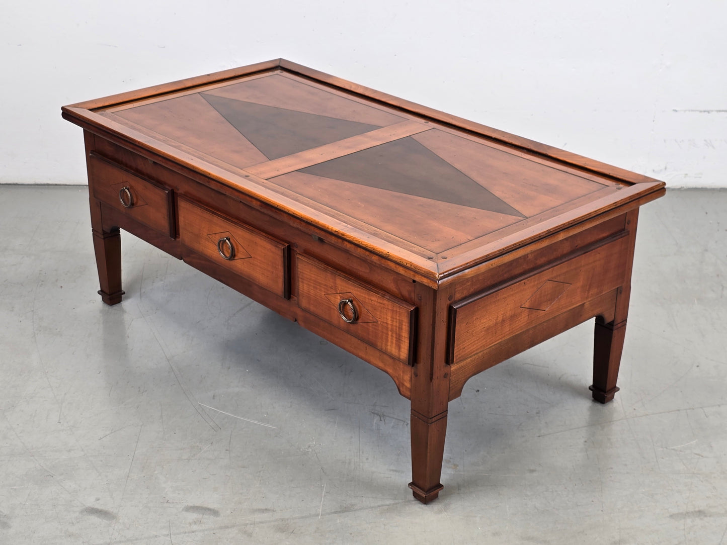 VINTAGE COUCHTISCH wohnzimmer tisch holz mediterran herrenzimmer antik