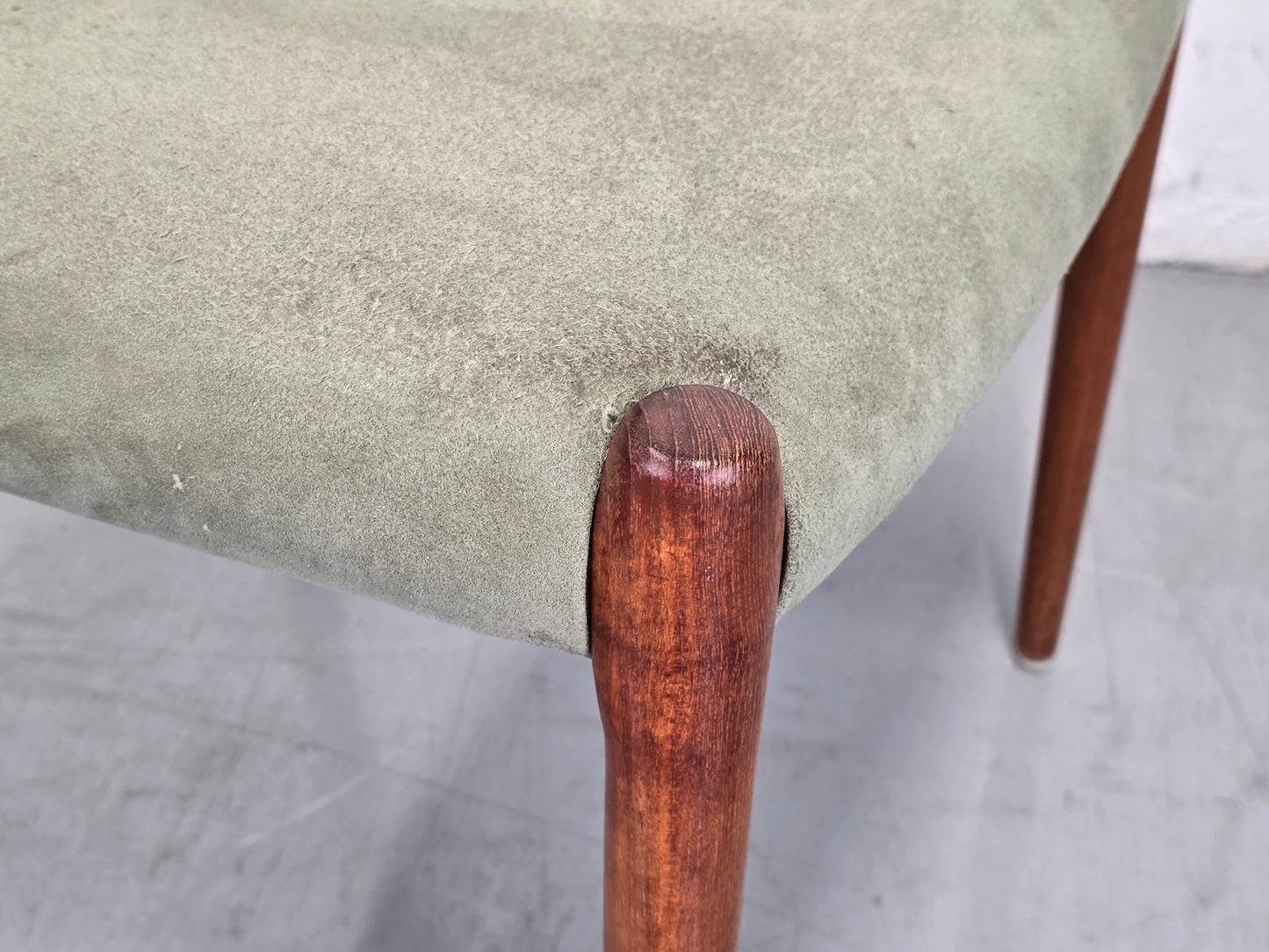 NIELS OTTO MÖLLER STUHL stühle esstisch esszimmer küche vintage teak holz 60s Modell80