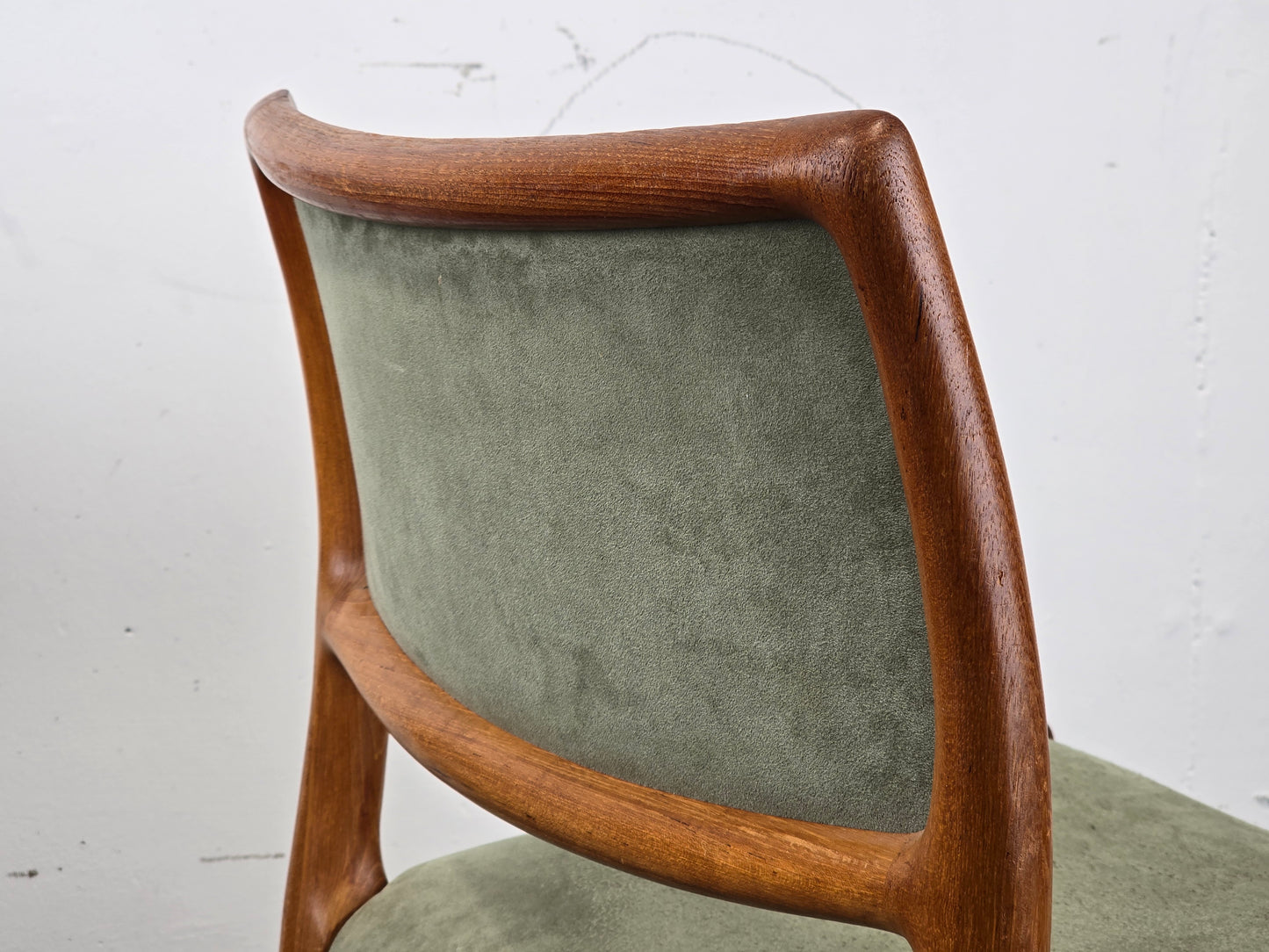 NIELS OTTO MÖLLER STUHL stühle esstisch esszimmer küche vintage teak holz 60s Modell80