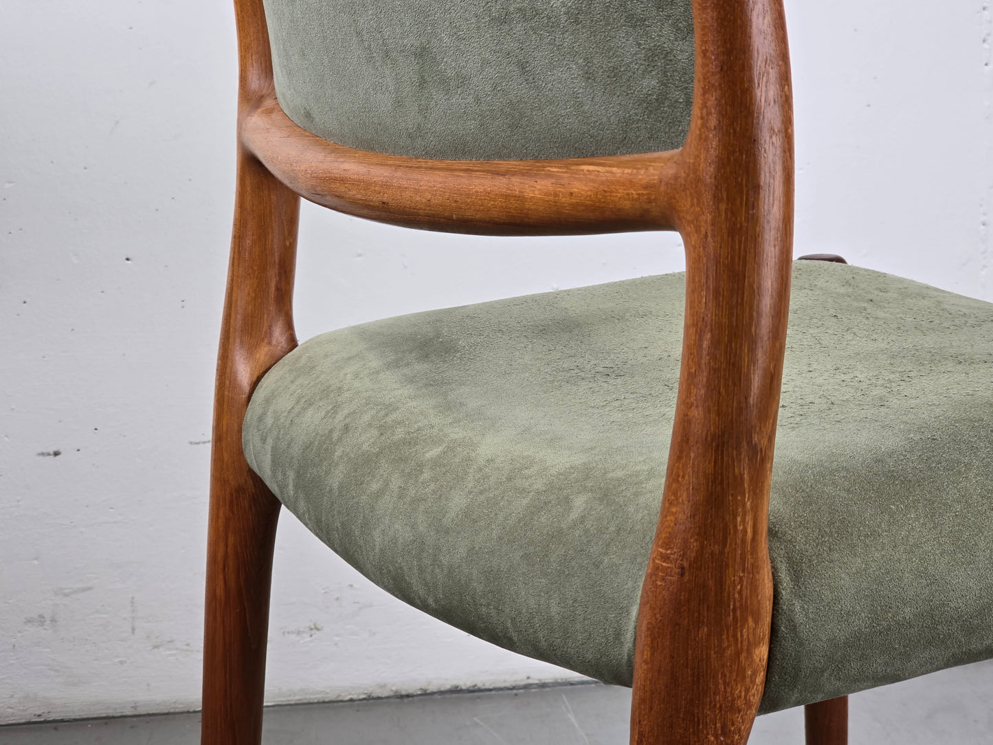 NIELS OTTO MÖLLER STUHL stühle esstisch esszimmer küche vintage teak holz 60s Modell80