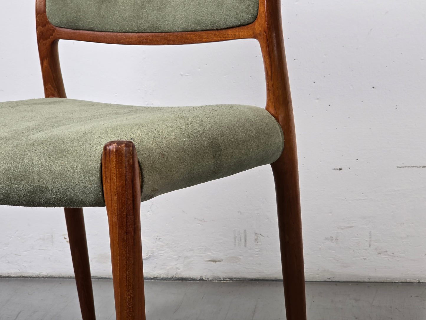 NIELS OTTO MÖLLER STUHL stühle esstisch esszimmer küche vintage teak holz 60s Modell80