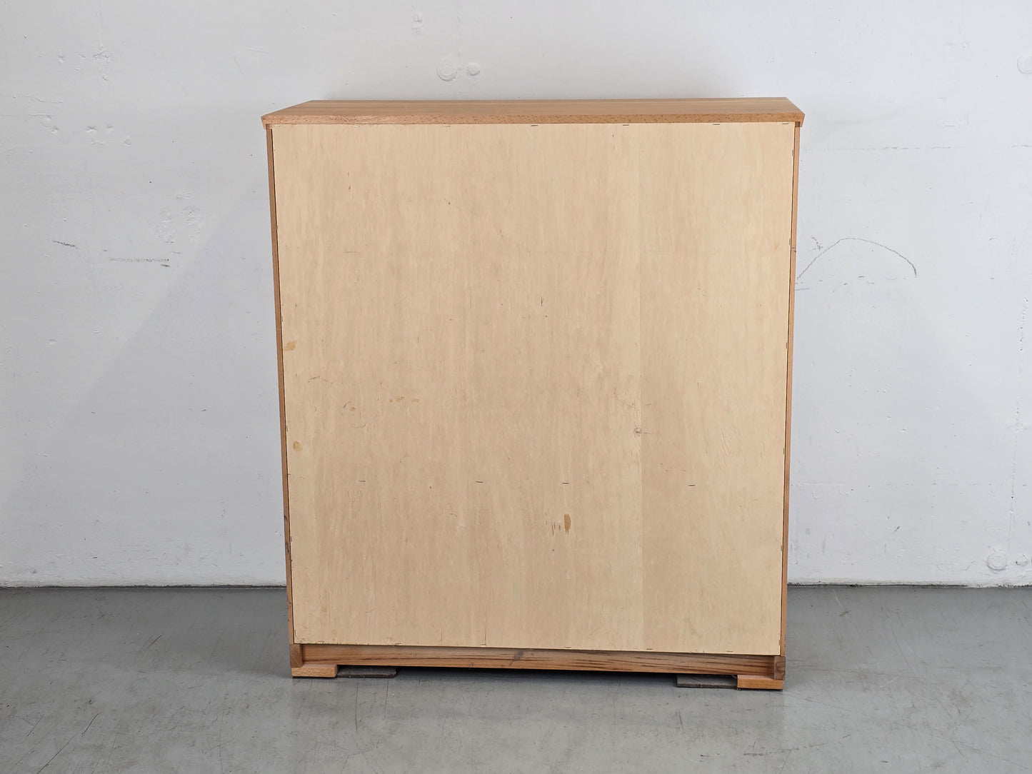 BUCHENHOLZ Sideboard vitrinenschrank holz buche schrank kommode vollholz