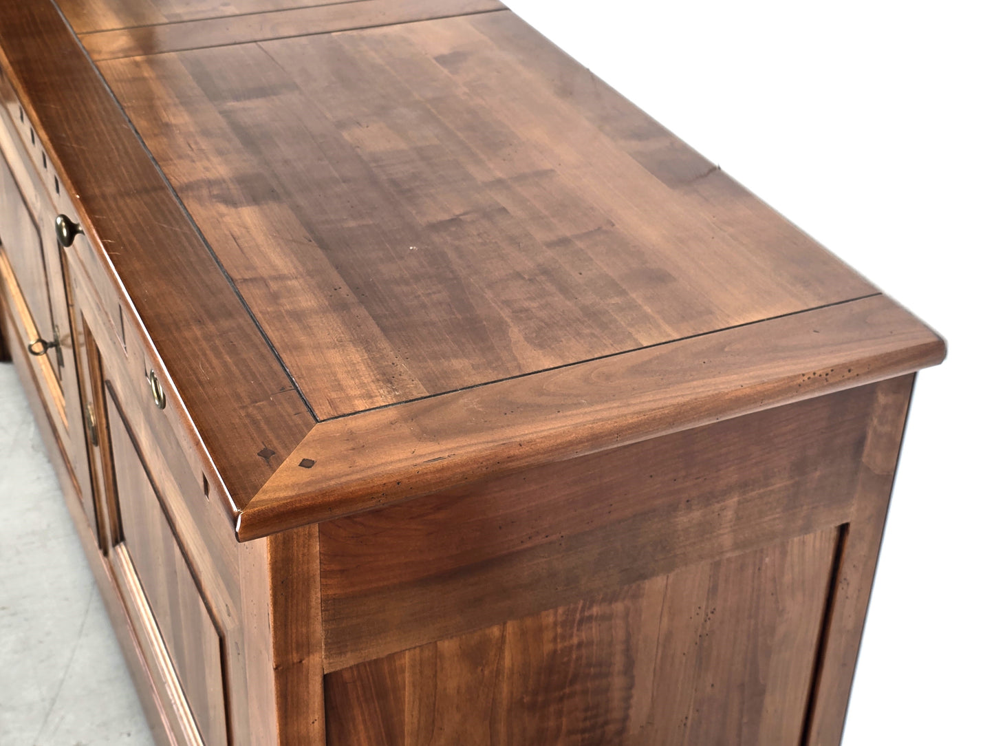 DOMICIL SIDEBOARD vintage nussbaum holz kommode tv board anrichte mediterran