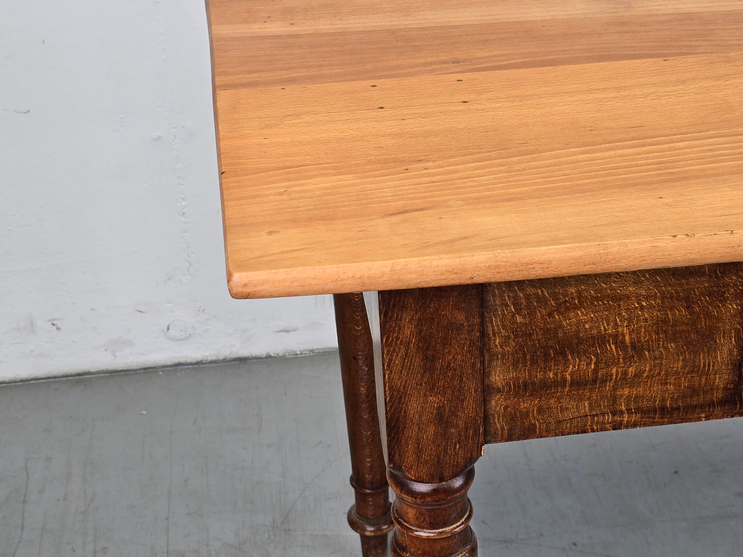 ANTIK TISCH esstisch schreibtisch esszimmer küche holz vollholz vintage massiv