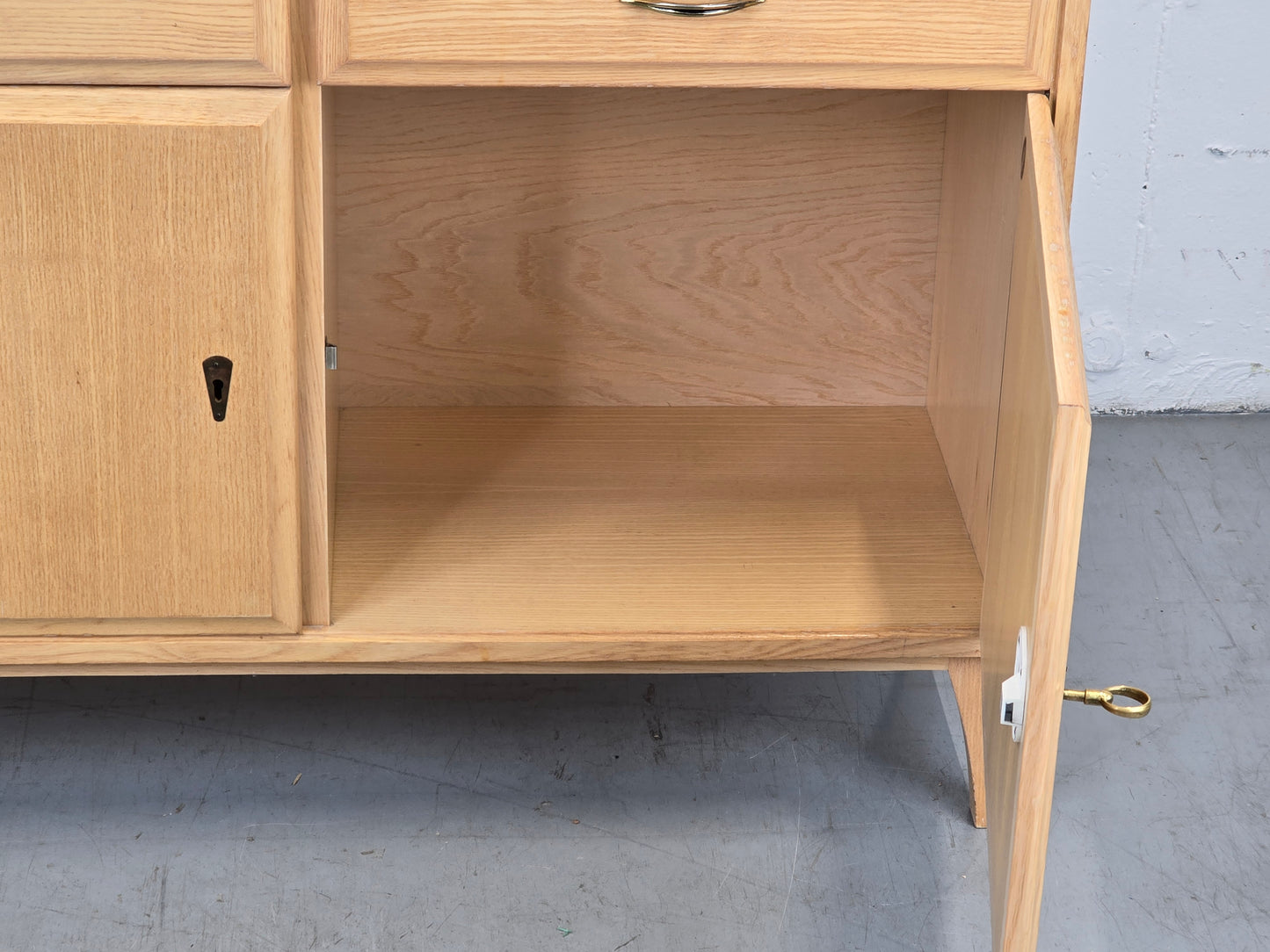 VINTAGE SIDEBOARD kommode 60er 1960er retro holz schubladen tv board