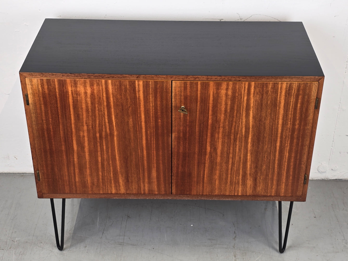 MID CENTURY TEAK SIDEBOARD vintage kommode tv board holz 1960er Jahre
