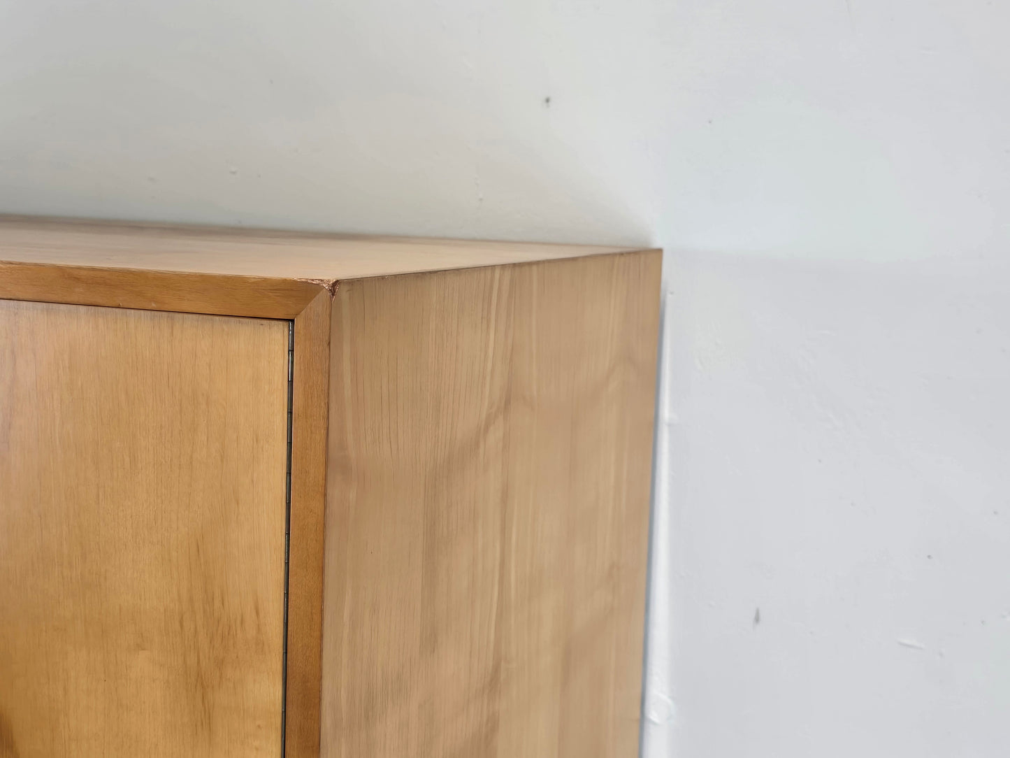 WK MÖBEL VINTAGE KLEIDERSCHRANK holz minimalistisch schrank mid century