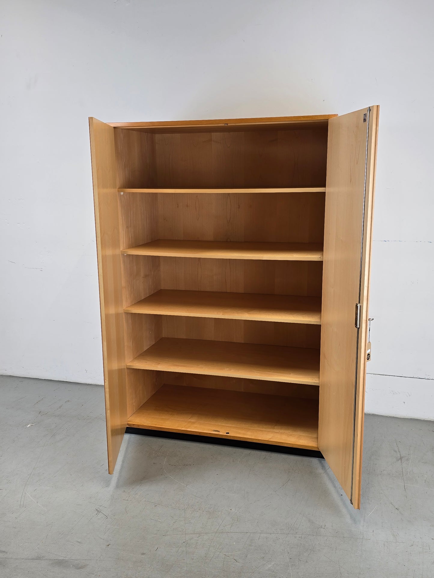 WK MÖBEL VINTAGE KLEIDERSCHRANK holz minimalistisch schrank mid century
