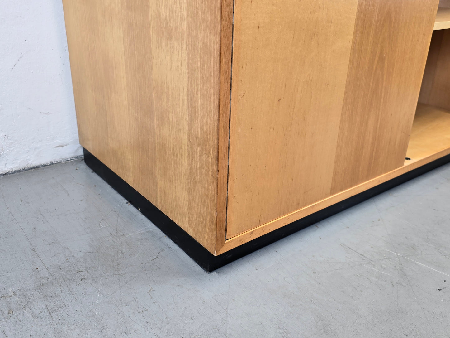 WK MÖBEL VINTAGE KLEIDERSCHRANK holz minimalistisch schrank mid century