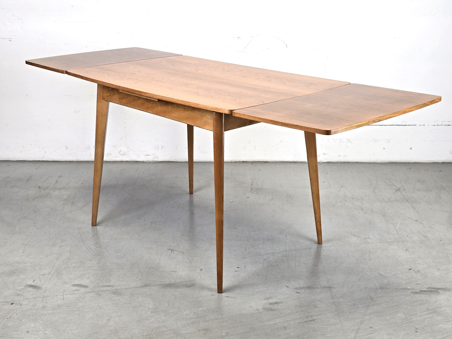 VINTAGE ESSTISCH tisch esszimmer küchentisch holz nussbaum 1960er schreibtisch