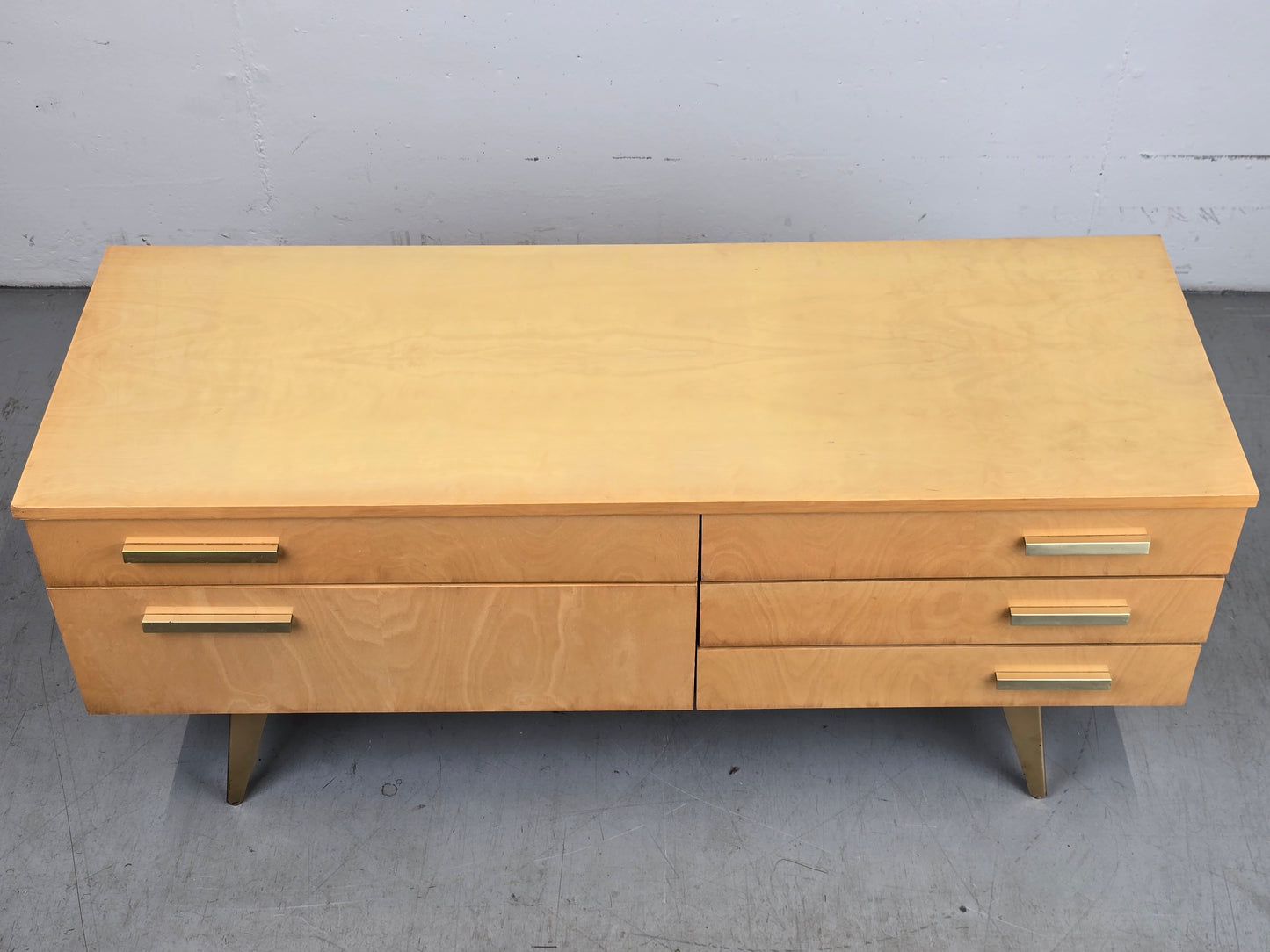 MID CENTURY SIDEBOARD vintage kommode holz retro 1960er tv low board