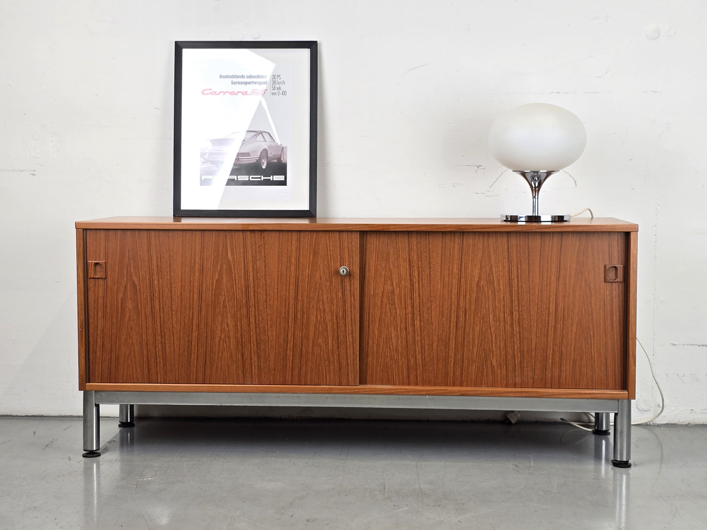 MID CENTURY SIDEBOARD vintage teak dänemark kommode tv lowboard