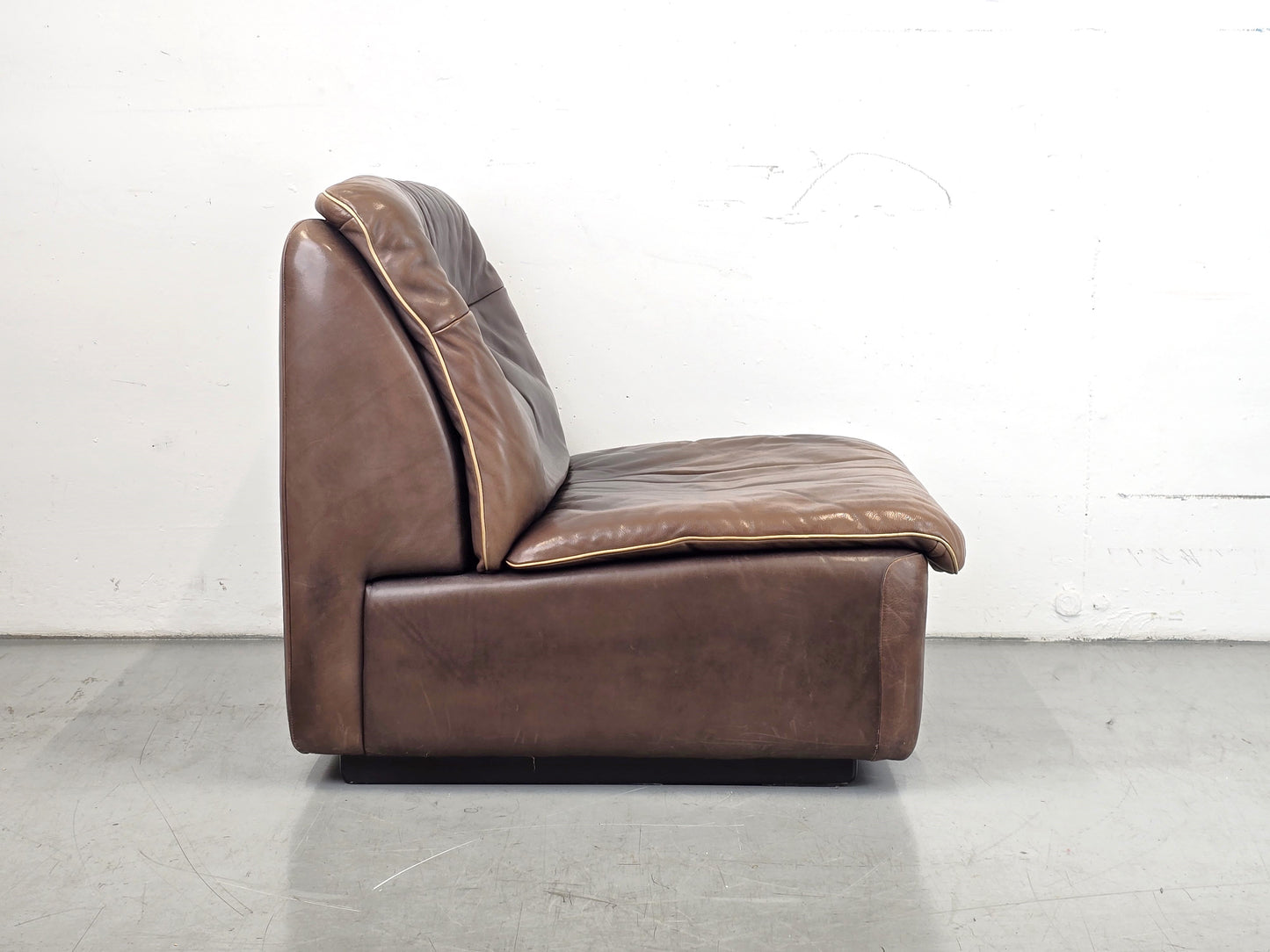 DE SEDE DS66 LEDERSESSEL braun leder sessel tv vintage garnitur couch sofa