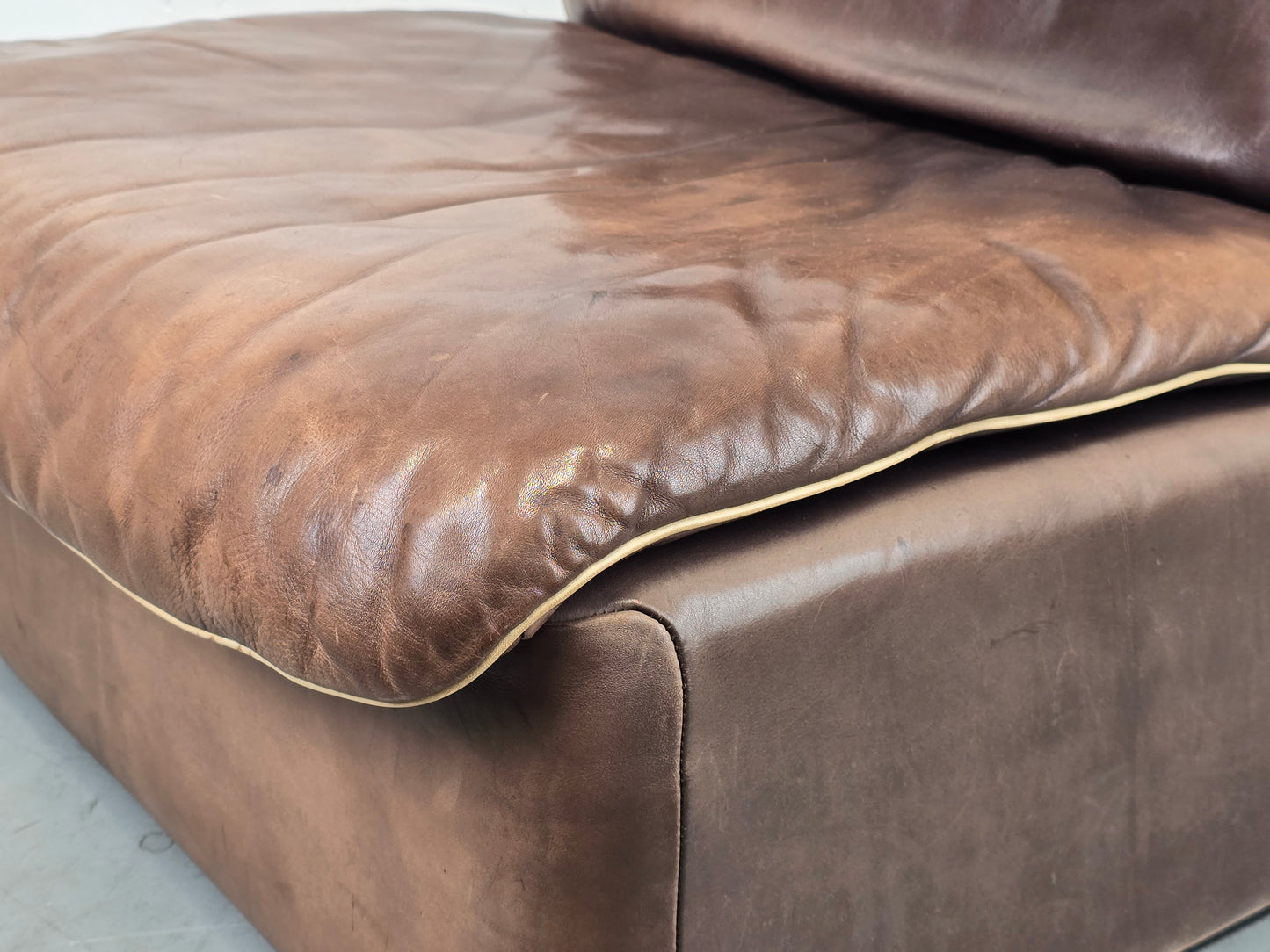 DE SEDE DS66 LEDERSESSEL braun leder sessel tv vintage garnitur couch sofa